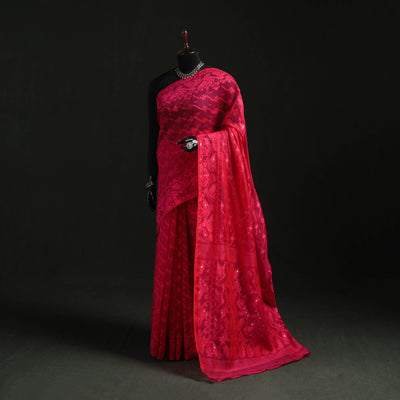 Silk Cotton Dhakai Jamdani Saree  13