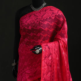 Silk Cotton Dhakai Jamdani Saree  13