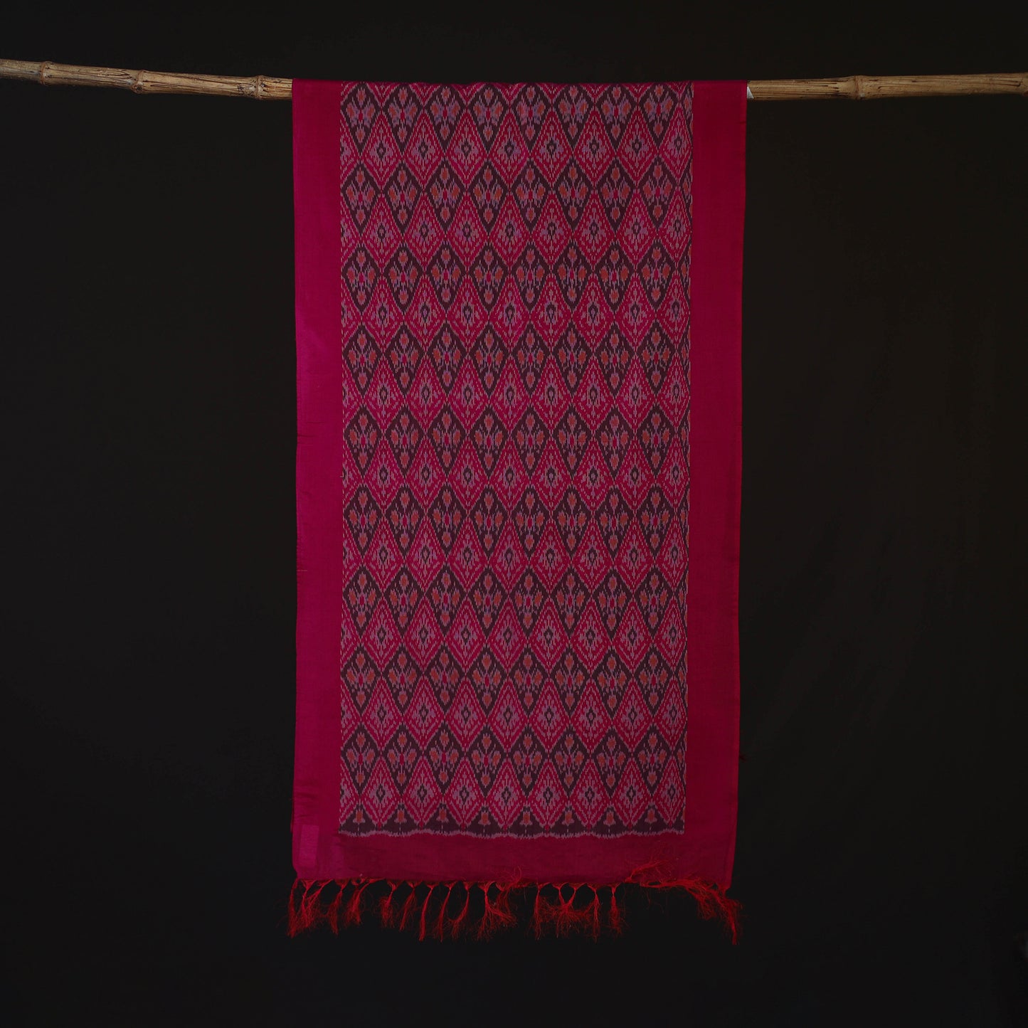 Pochampally Ikat Weave Sico Stole 39