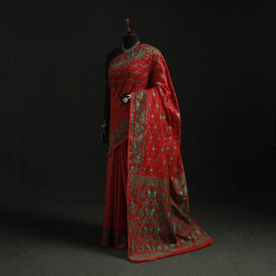 Silk Cotton Dhakai Jamdani Saree  14