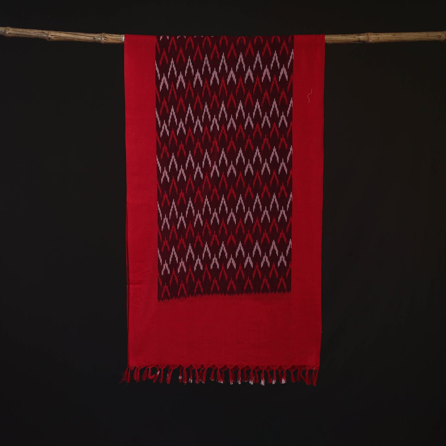 Pochampally Ikat Weave Cotton Stole 16