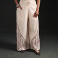 Bengal Kantha Hand Embroidered Cotton Palazzo 50