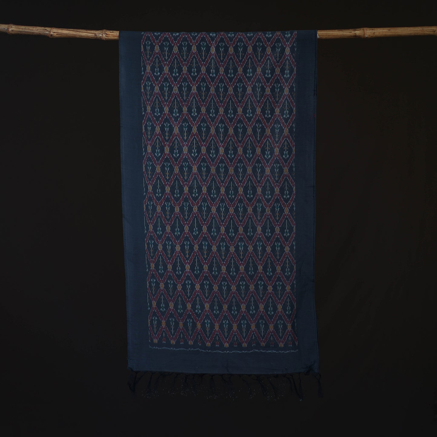 Pochampally Ikat Weave Sico Stole 36