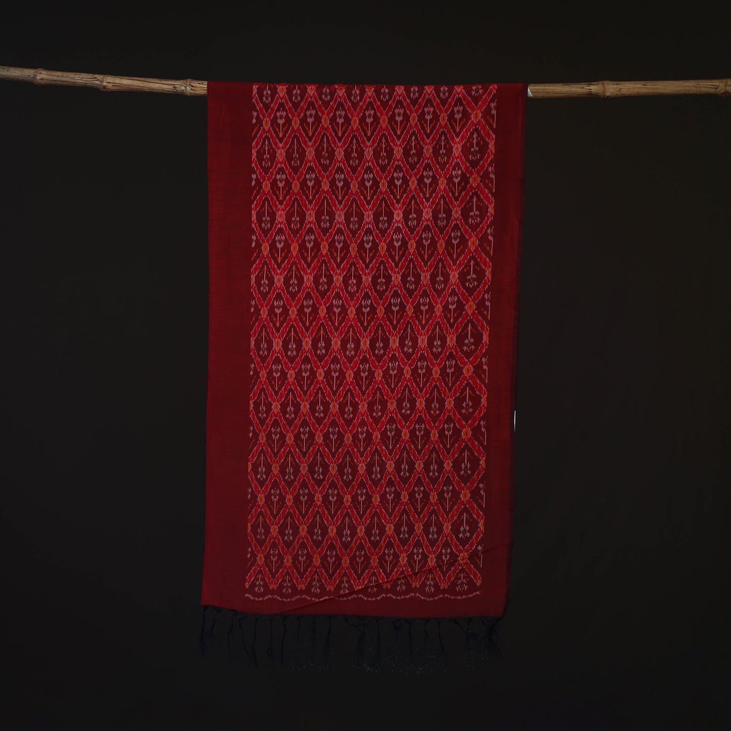 Pochampally Ikat Weave Sico Stole 34