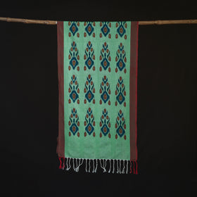 Pochampally Ikat Weave Cotton Stole 03