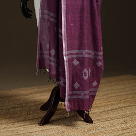 Pure Handloom Cotton Bengal Jamdani Dupatta 31