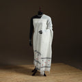 Pure Handloom Cotton Bengal Jamdani Dupatta 01