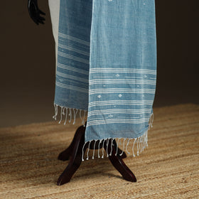 Pure Handloom Cotton Bengal Jamdani Dupatta 02