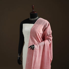 Pure Handloom Cotton Bengal Jamdani Dupatta 04