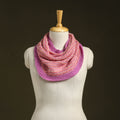 Purple - kumaun hand knitted woollen cowl 15 - handcrafted