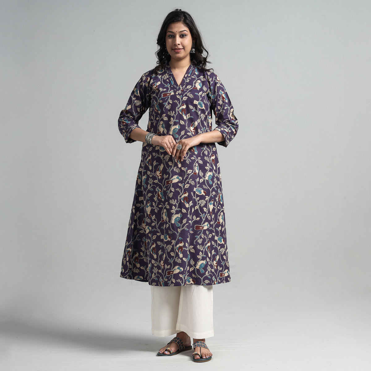 kalamkari printed kurta