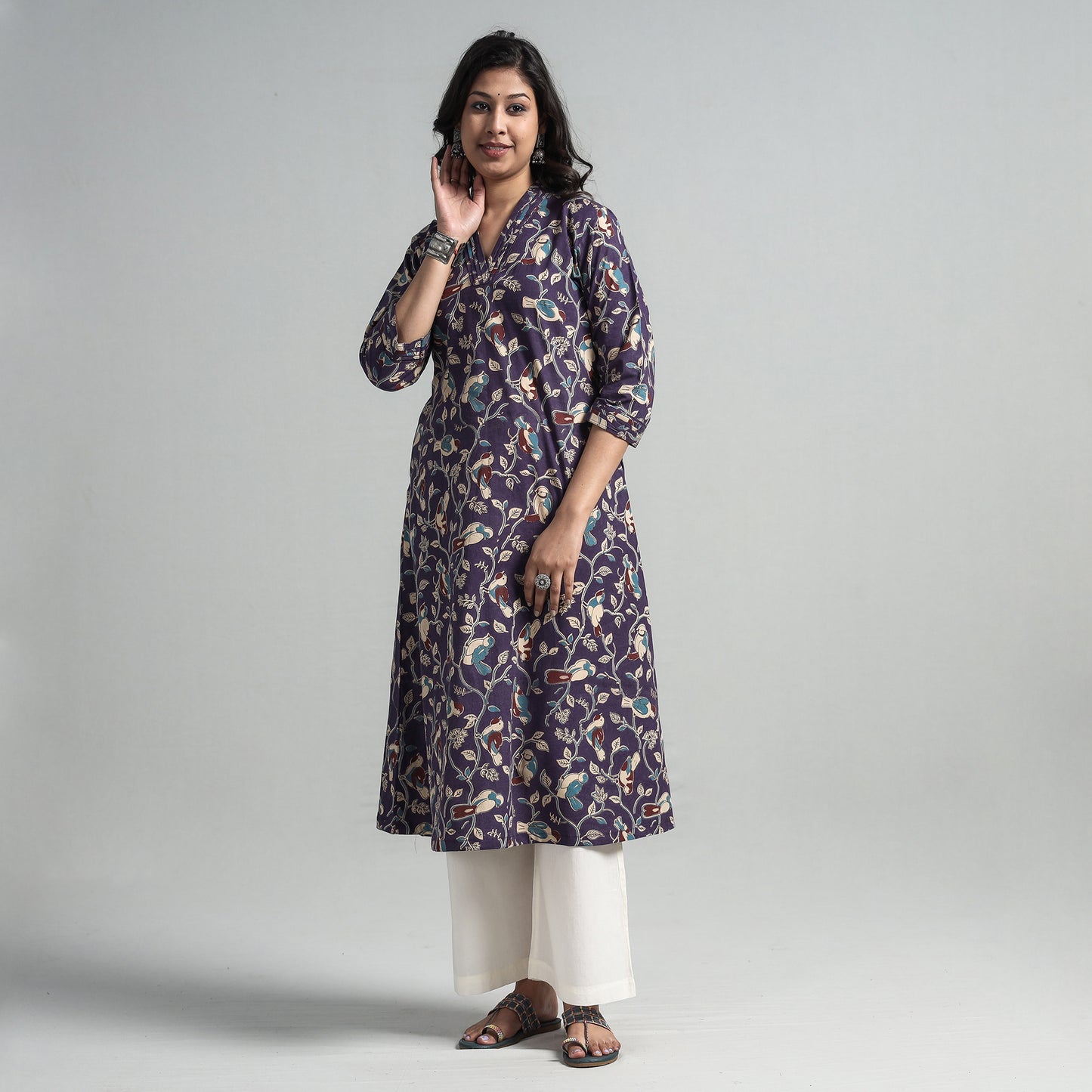 kalamkari printed kurta