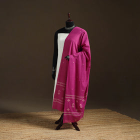 Pure Handloom Cotton Bengal Jamdani Dupatta 08