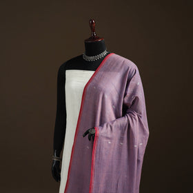 Pure Handloom Cotton Bengal Jamdani Dupatta 12
