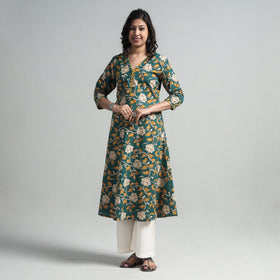 Kalamkari Printed Kurta