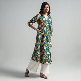 Kalamkari Printed Kurta