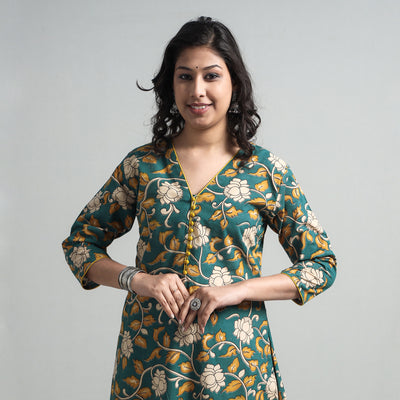 Kalamkari Printed Kurta