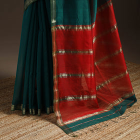 Handloom Maheshwari Saree with Zari Border 47