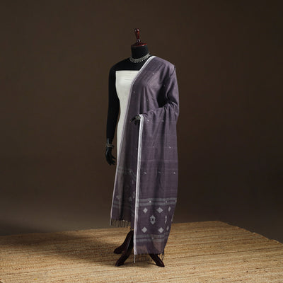 Pure Handloom Cotton Bengal Jamdani Dupatta 18