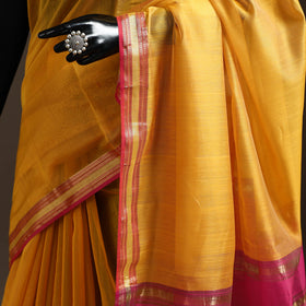 Handloom Maheshwari Saree with Zari Border 46