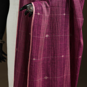 Pure Handloom Cotton Bengal Jamdani Dupatta 19