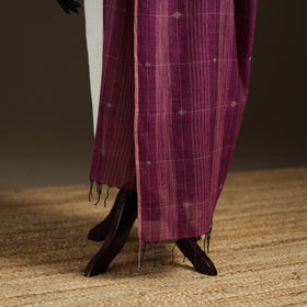 Pure Handloom Cotton Bengal Jamdani Dupatta 19
