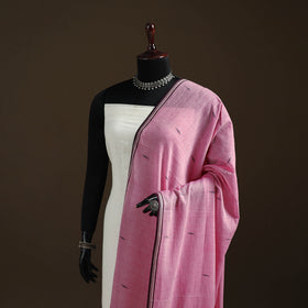 Pure Handloom Cotton Bengal Jamdani Dupatta 20