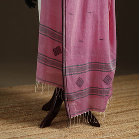 Pure Handloom Cotton Bengal Jamdani Dupatta 20