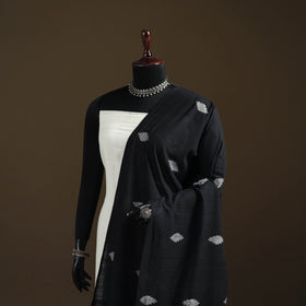 Pure Handloom Cotton Bengal Jamdani Dupatta 21