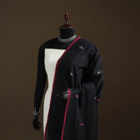 Pure Handloom Cotton Bengal Jamdani Dupatta 22