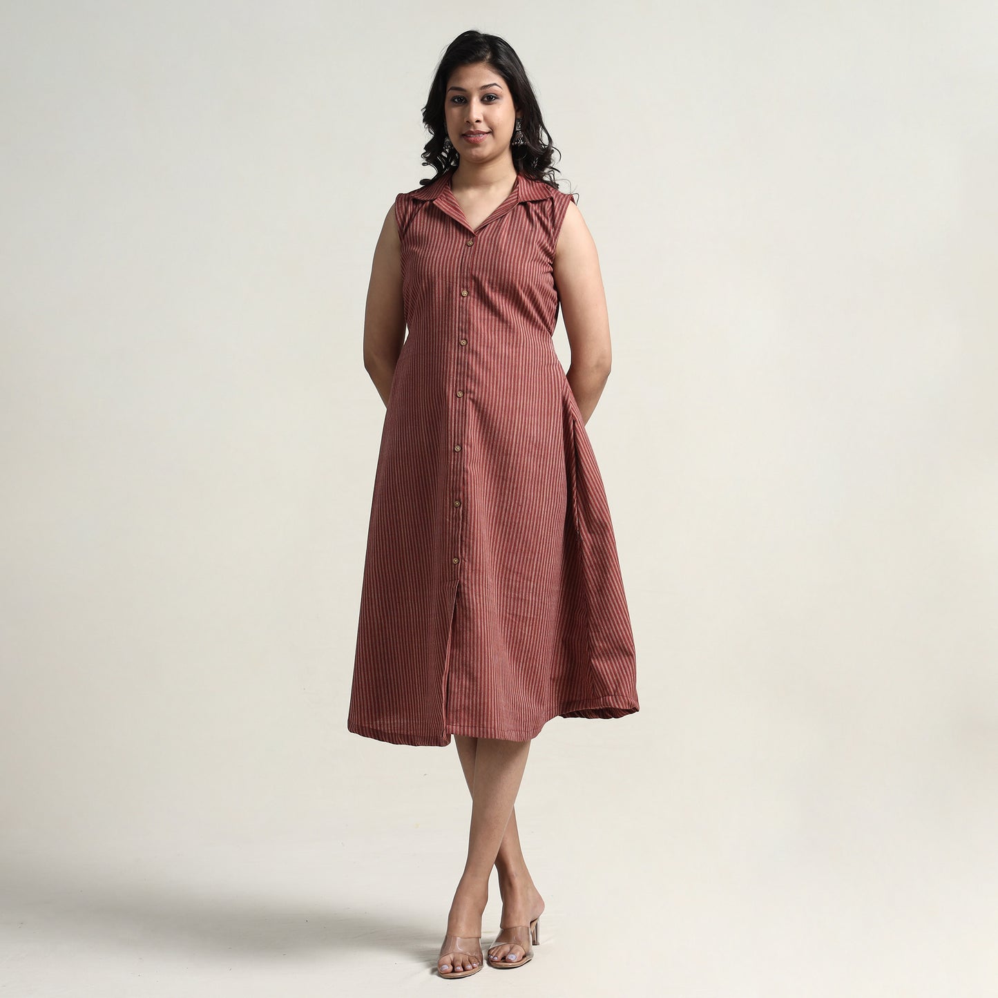 plain cotton dress