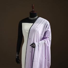 Pure Handloom Cotton Bengal Jamdani Dupatta 24