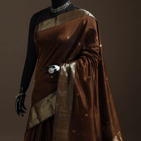 Handloom Buti Maheshwari Saree with Zari Border 41