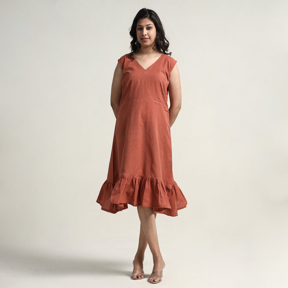 plain cotton dress