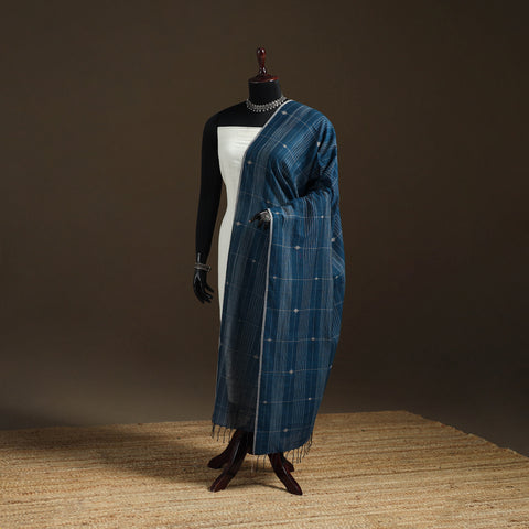 Pure Handloom Cotton Bengal Jamdani Dupatta 25