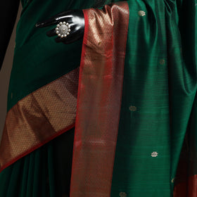 Handloom Buti Maheshwari Saree with Zari Border 40