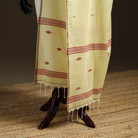 Pure Handloom Cotton Bengal Jamdani Dupatta 26