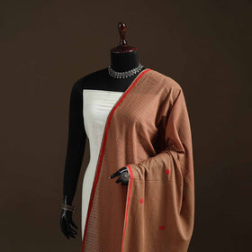 Pure Handloom Cotton Bengal Jamdani Dupatta 27