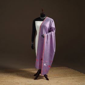Pure Handloom Cotton Bengal Jamdani Dupatta 29