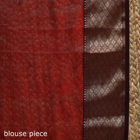 Handloom Buti Tissue Zari Maheshwari Saree with Border 38