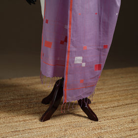 Pure Handloom Cotton Bengal Jamdani Dupatta 29