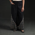 Bengal Kantha Hand Embroidered Cotton Palazzo 82