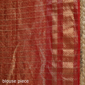 Handloom Buti Maheshwari Saree with Zari Border 37