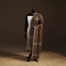 Pure Handloom Cotton Bengal Jamdani Dupatta 32