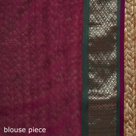 Handloom Buti Maheshwari Saree with Zari Border 36