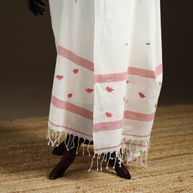 Pure Handloom Cotton Bengal Jamdani Dupatta 33