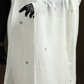 Pure Handloom Cotton Bengal Jamdani Dupatta 34