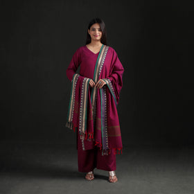 Dharwad Cotton Suit Set with Dupatta for Women 03