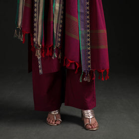 Dharwad Cotton Suit Set with Dupatta for Women 03