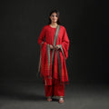 Dharwad Cotton Suit Set with Dupatta for Women 06